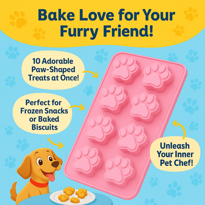 Petsy fun treat silicon molds , Personalized DIY Dog Treat Kit with Molds, Cutters, Recipes – Healthy Homemade Snacks for Pups & Pet Lovers