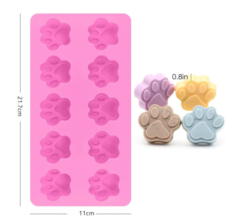 Petsy fun treat silicon molds , Personalized DIY Dog Treat Kit with Molds, Cutters, Recipes – Healthy Homemade Snacks for Pups & Pet Lovers